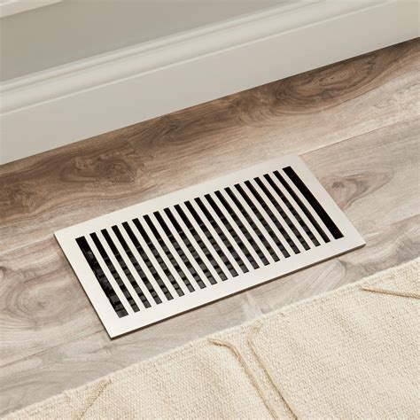 Modern Brass Oversized Floor Register | Floor registers, Flooring ...