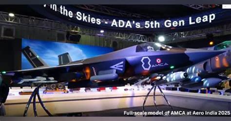 Union Defence Minister approves AMCA programme execution model to boost ...