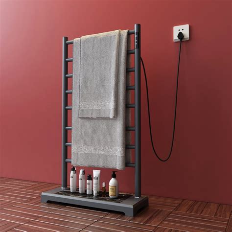Floor Standing Heated Towel Rack at Norma Hannon blog