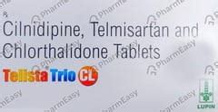 Telplus Trio 40/10/12.5mg Strip Of 10 Tablets: Uses, Side Effects ...