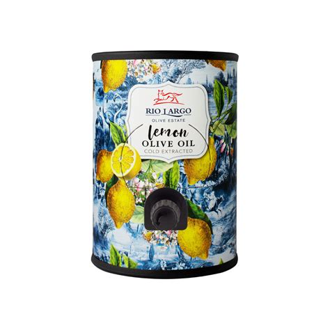 Lemon Extra Virgin Olive Oil 500ml - Rio Largo Olive Estate