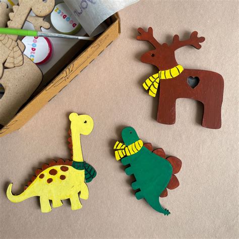 DIY Winter Animals Fridge Magnets Kit | Doodlez.in