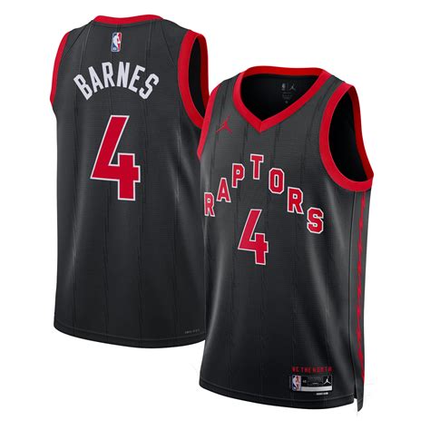 Scottie Barnes - Toronto Raptors Statement Edition Swingman Basketball ...