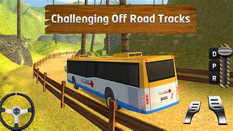 Offroad Pickup Euro Coach Bus Driving Simulator: Transport Tourist Hill ...