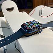 Apple Watch Series 7 (GPS, 41mm) - Blue Aluminium Case with Abyss Blue ...