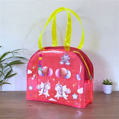 Kids Pink Neon Jelly Bag – Waterproof and Lightweight – Storeka