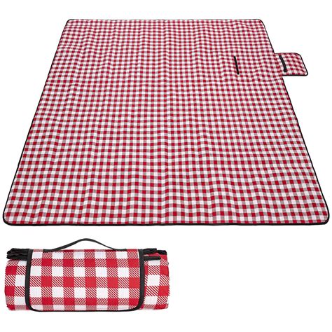 MIRACOL Picnic Blanket, 80" x 80" Extra Large Waterproof Sandproof ...
