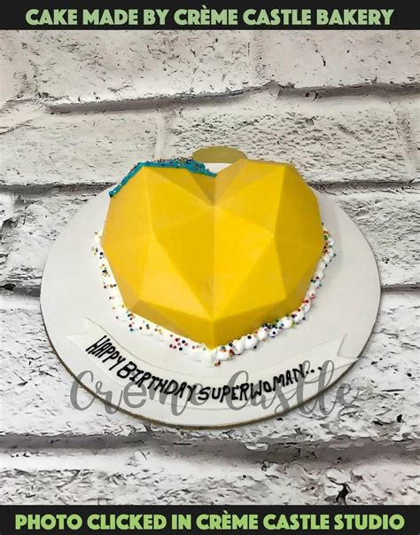 Yellow Pinata Design Cake | Custom Cake Bakery - CrÔøΩme Castle – Creme ...