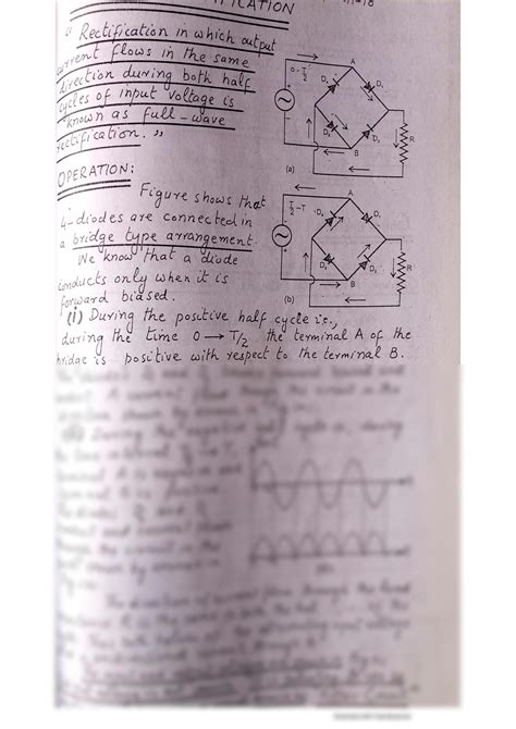 Rectification Diode 的图像结果