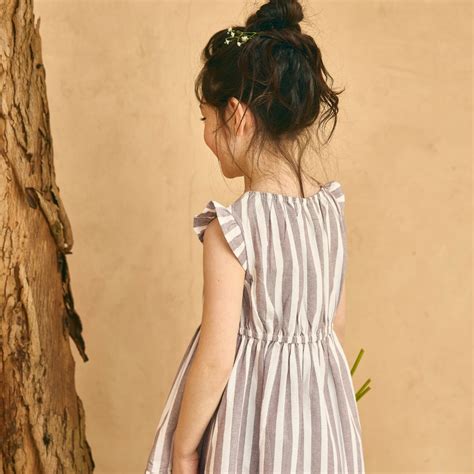 【楽天市場】【セール 40%OFF】【25年新作！待望の入荷】【綿100% 】コットン100％ 子供服 女の子 コットンストライプティアード ...