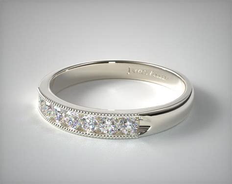 18K White Gold .25 CTW Channel Set Diamond Anniversary Ring-12104w