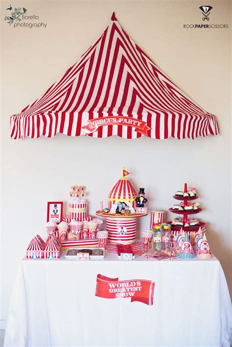 Circus Birthday Party Ideas | Photo 22 of 33 | Catch My Party