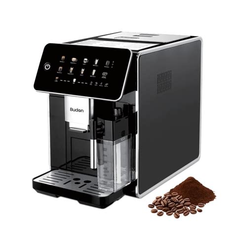 Budan Brew500 Espresso Coffee Machine with Built-in Grinder | Bean-to ...