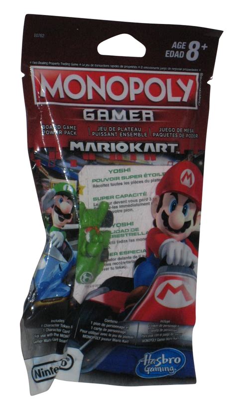 Buy Nintendo Super Mario Kart Monopoly Gamer Power Pack - Yoshi Figure ...