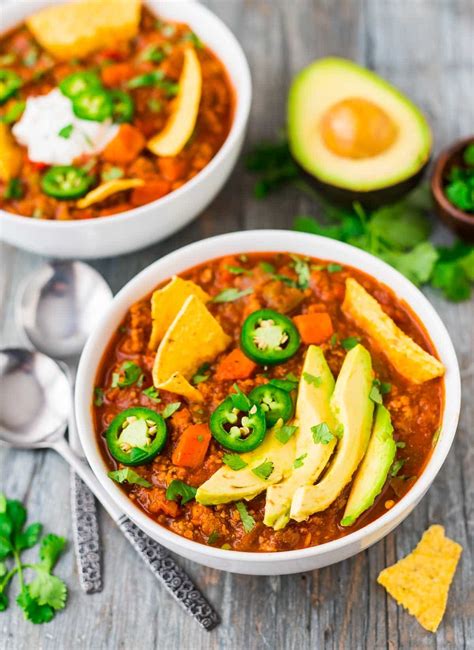 Healthy Turkey Chili – WellPlated.com