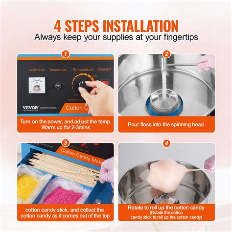 Image result for Vevor Candy Floss Machine Tutorial