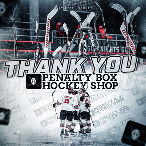 UNLV Hockey | Penalty Box Hockey Shop Sponsor on Behance