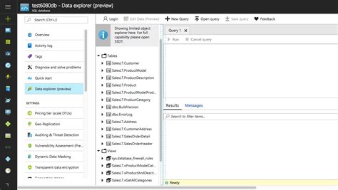 Image result for Azure SQL Query Editor