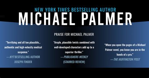 Bio | Michael Palmer Thrillers