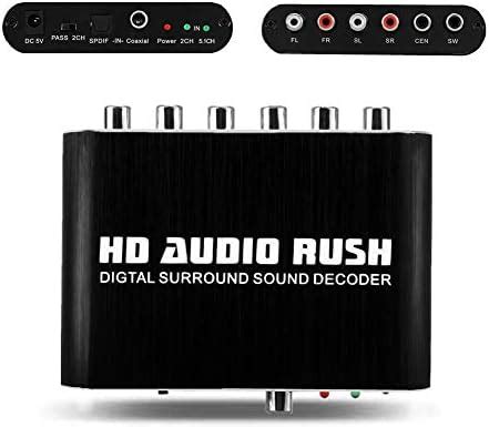 Buy Belfin HDMI Audio Extractor HDMI to 5.1 Analog Audio Converter ...