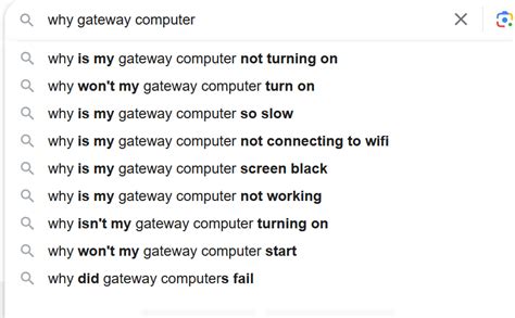 Gateway Desktop Computer Will Not Boot Up 的图像结果