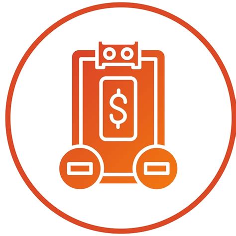 Capitalized cost reduction icon style | Premium Vector