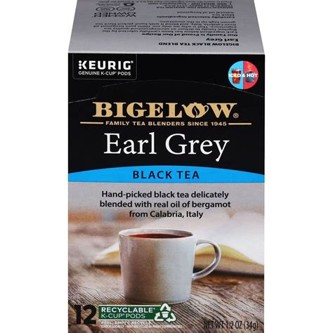 Bigelow Earl Gray Black Tea Single Serve K Cups - Shop Tea at H-E-B