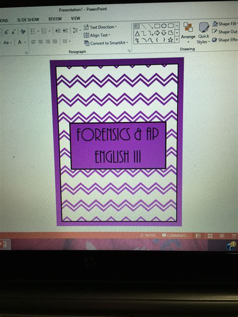 powerpoint binder cover templates