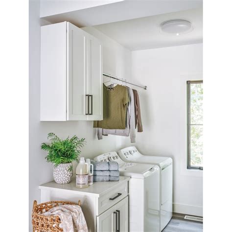 Diamond Express Jamestown 24-in W x 30-in H x 12-in D White Wall Fully ...