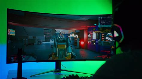 Image result for Curved Monitor View Graph