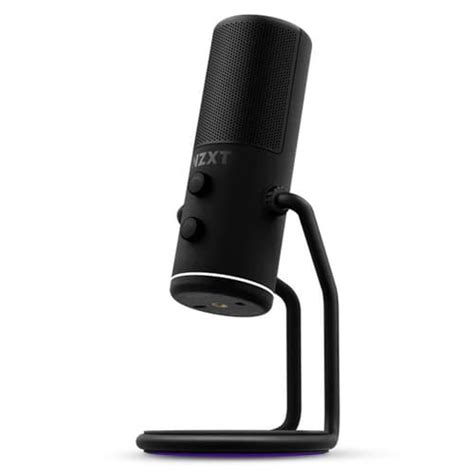 NZXT Capsule Cardioid USB Microphone | Black