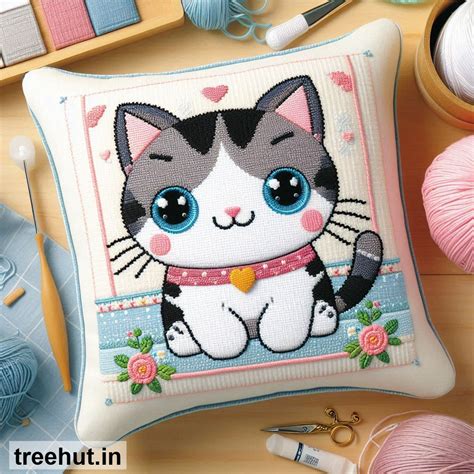 Cat Cushion Design Ideas, Animal Cushion Ideas