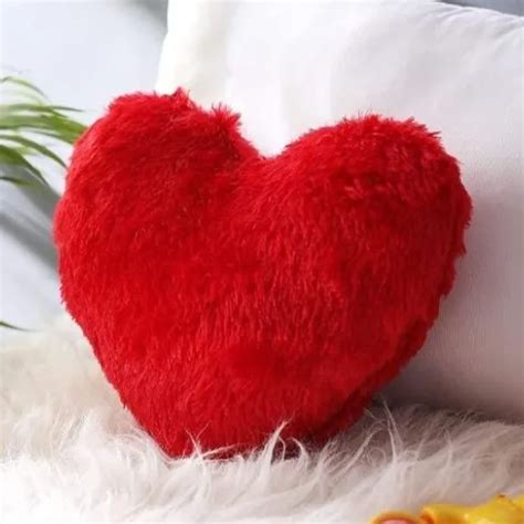 Buy Sleepsia Heart Shape Cushion Pillow - Valentine Gift for Girlfriend ...