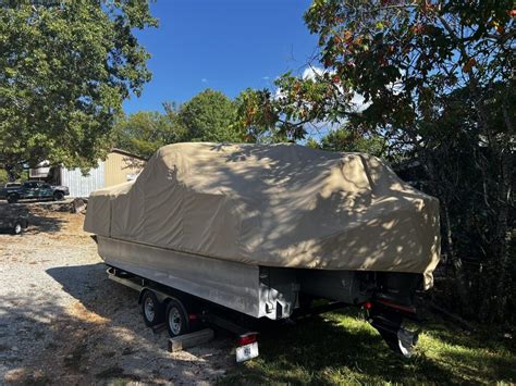 Custom Boat Covers - Straightline Aurora Canvas