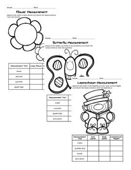 Image result for Spring Measurement Activity