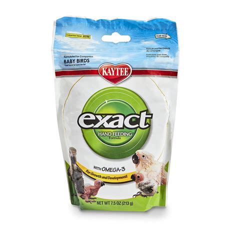 Kaytee Exact Hand Feeding for Baby Birds, 7.5-oz bag : Amazon.in: Pet ...