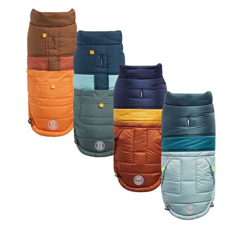 Puffer Dog Coats - Sherpa Lined Water Resistant Dog Coat – The Dog Outdoors