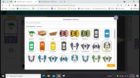 Code.org Lesson 26 Edge Sprites 的图像结果