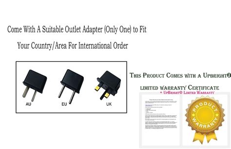 Buy UpBright 12V AC/DC Adapter Compatible with Cellebrite Mobile ...