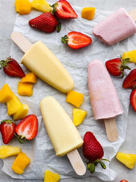 Ice Cream Popsicles