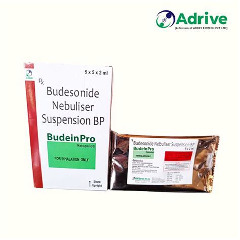 Budein Pro - Budesonide Nebuliser Suspension BP - Adrive Pharma
