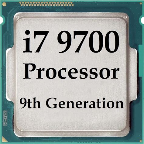 Core i7 9700 9th Generation High Performance LGA 1151 TDP 65W (No Box ...