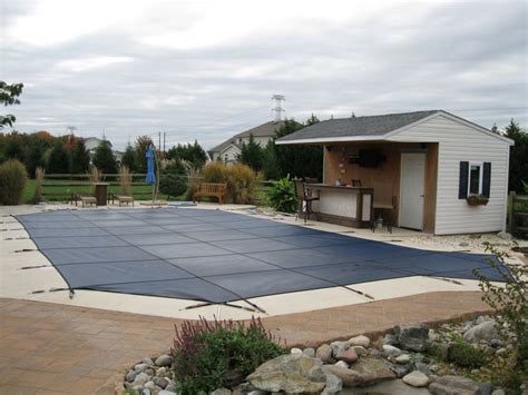Image result for How to Install Mesh Pool Cover