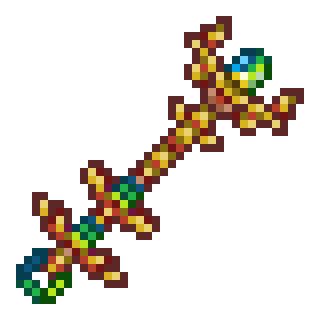 Terraria Magic Weapon The Terra Scepter by NeoXZenith76 on DeviantArt