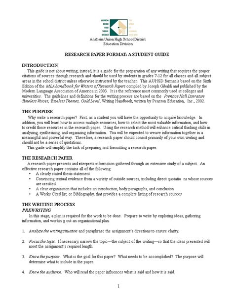 Image result for Research Paper Introduction Format