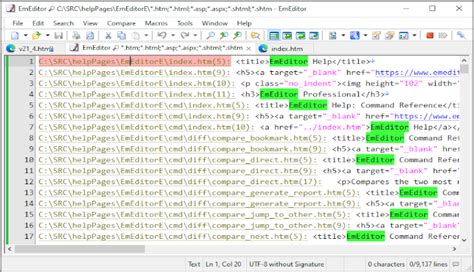How to Combine Text Files Using EmEditor 的图像结果