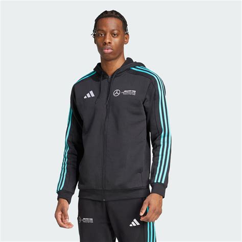 Men's Clothing - MERCEDES - AMG PETRONAS FORMULA ONE TEAM DNA FULL ZIP ...