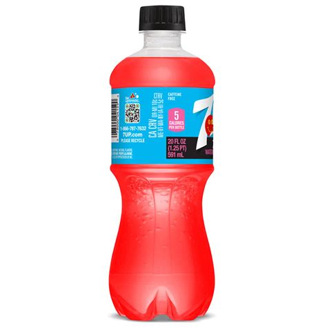 7UP Watermelon Strawberry Zero Sugar (20 fl oz) Delivery or Pickup Near ...