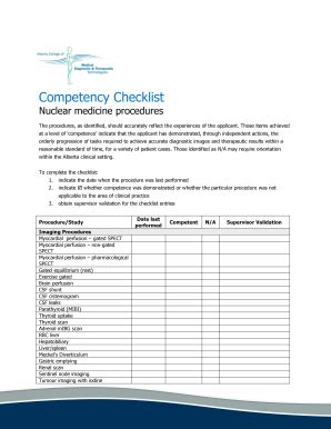 Fillable Online Nuclear medicine procedures Fax Email Print - pdfFiller