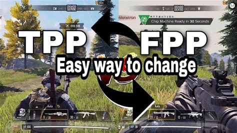 Can we switch between TPP and FPP mode while playing a PUBG match? - Quora